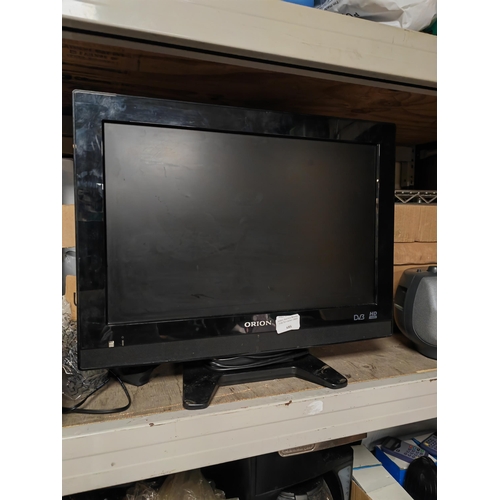 688 - Small Orion Lcd Tv No Remote Control