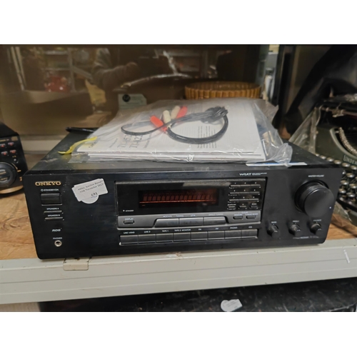 691 - Onkyo Stereo Receiver Tx-8222