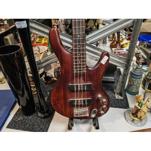 410 - Ibanez 4 String Bass Guitar Model Edb400