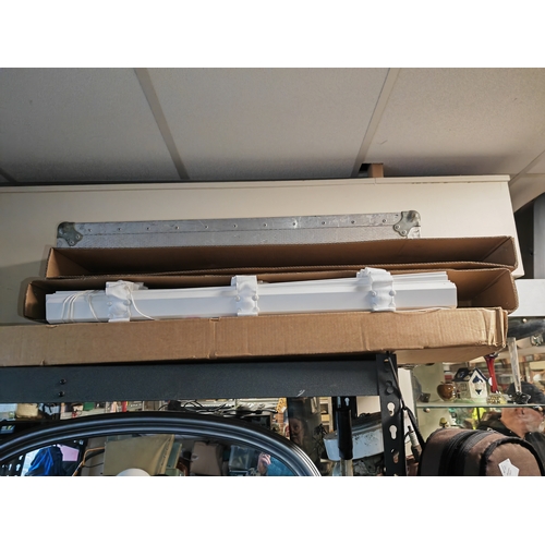 707 - 2 Boxed Window Blinds 785Mm Wide