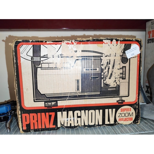 132 - Prinz Magnum Lv Projector In Box
