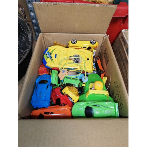 141 - Small Box Of Children'S Toys
