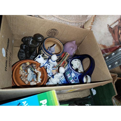 229 - Box Of Pottery Items