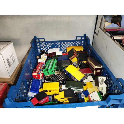 237b - Crate Of Diecast Cars