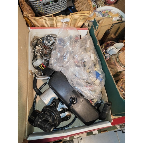 616 - Box Of Assorted Car Spares