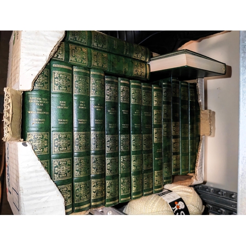 647 - Works Of Thomas Hardy 17 Volume Book Set, Complete Contains 18 Works, Heron Books, Wessex Tales, Fau... 