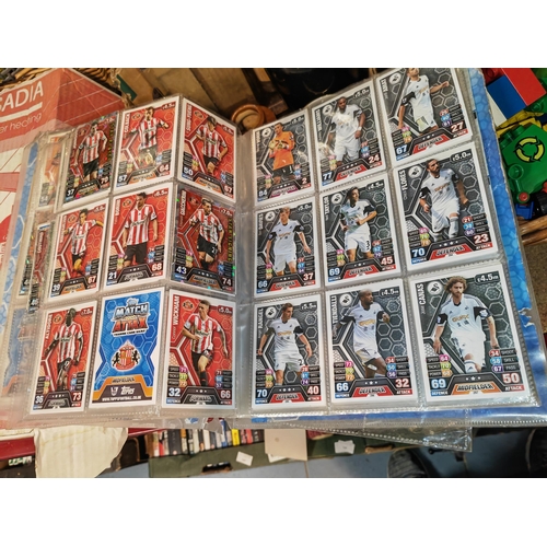 619 - 2 Folders Of Match Attax Cards