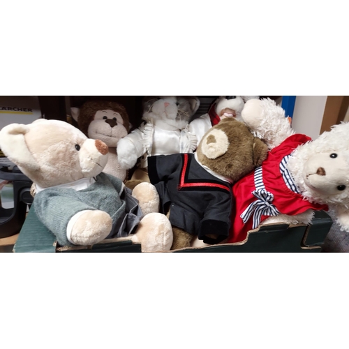 26 - Box Of Builder Bear Cuddly Toys