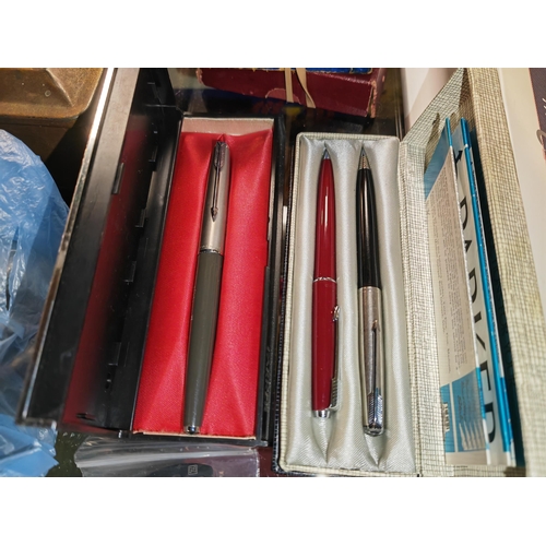 1 Boxed Parker Pen And Pencil Set Plus One Other