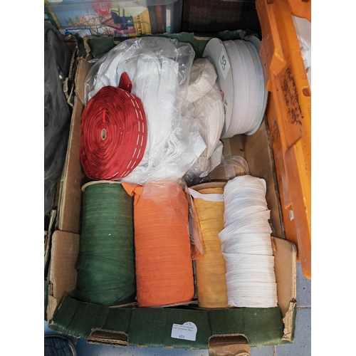 628 - 8 Large Rolls Of Assorted Curtain Tape