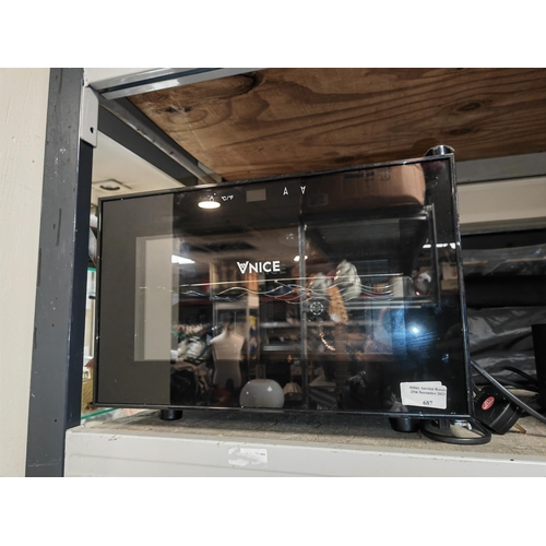 Venice Thermoelectric Wine Cooler Vn8F With Box In Working Order