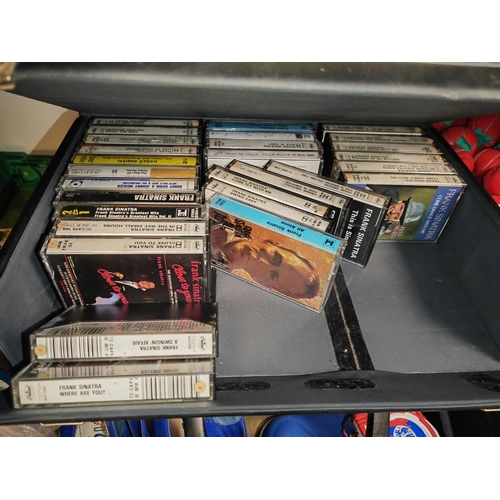 145 - Box Of Records, Cd'S And Cassettes