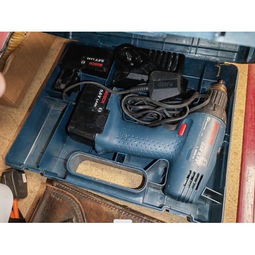 244 - Bosch Gsr Cordless Drill 9.6V Working