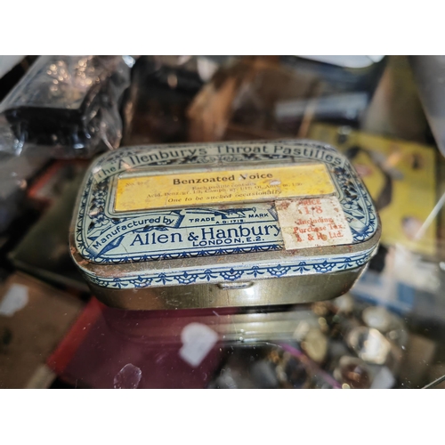 279 - Vintage Tin With Victorian And Other Coins