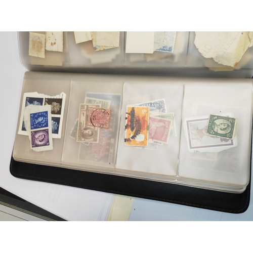 394 - Folder Of Various Stamps