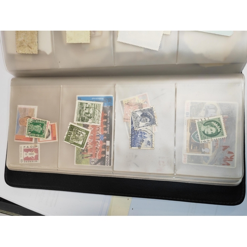 394 - Folder Of Various Stamps