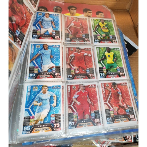 618 - 2 Folders Of Match Attax Cards