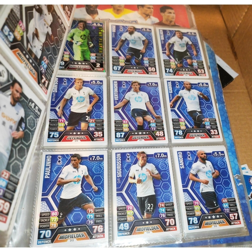 618 - 2 Folders Of Match Attax Cards