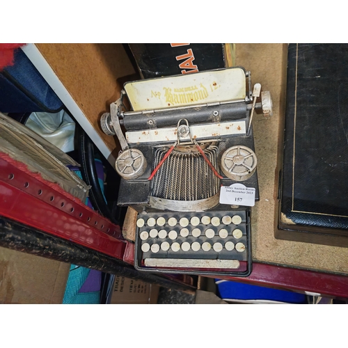 157 - Small Advertising Typewriter