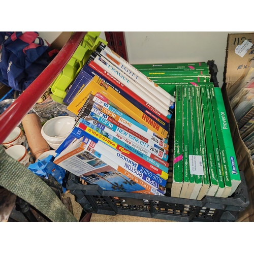 199 - Box Of Travel Books