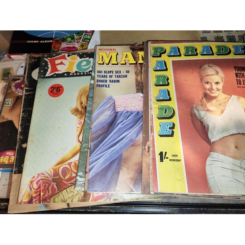 559 - Selection Of Adult Parade Magazines