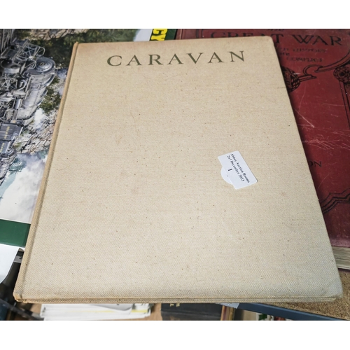 1 - Caravan - Edward Seago Hardback Book First Edition 1937