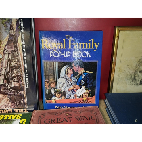 6 - Royal Family Pop Up Books - Patrick Montague- Smith 1984