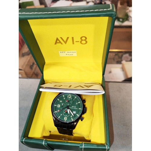 339 - Av1-8 Hawker Harrier 2 Gents Watch In Box Not Waterproof