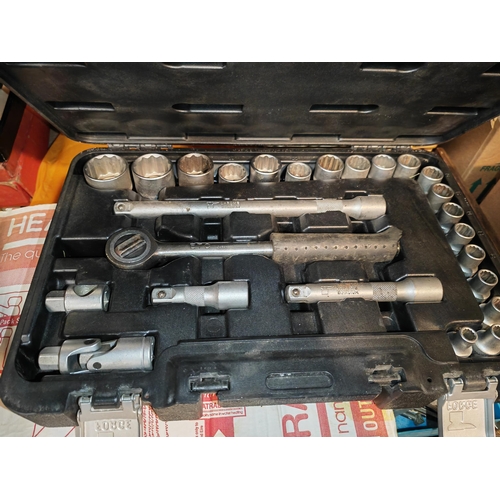 738 - Box Of Mechanical Tools And A Large Box Of Screwdrivers