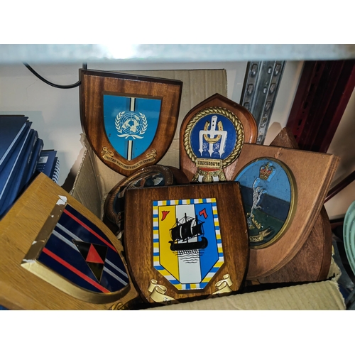 191 - 9 Military Shields