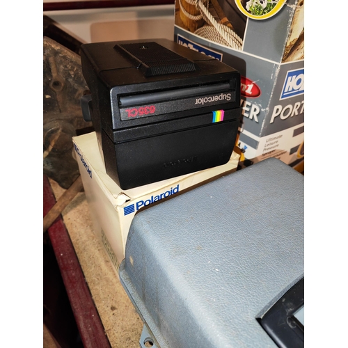 219 - Polaroid Camera In Box