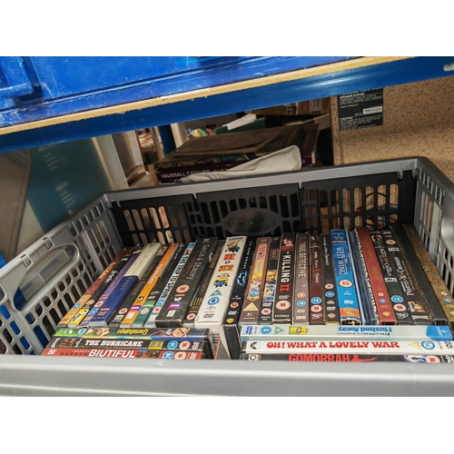 27 - Crate Of Dvd'S