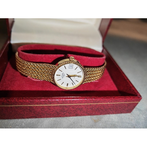 373 - Rotary Ladies Quartz Watch Boxed