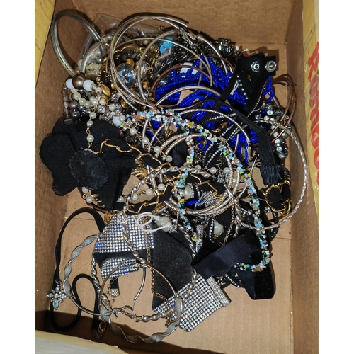 378 - Box Of Costume Jewellery