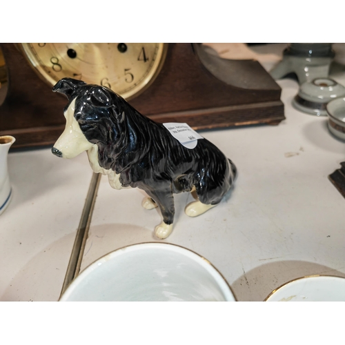 466 - Creamware Collie Black