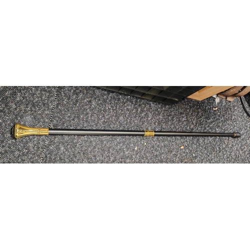 475 - Masonic Walking Cane With Box