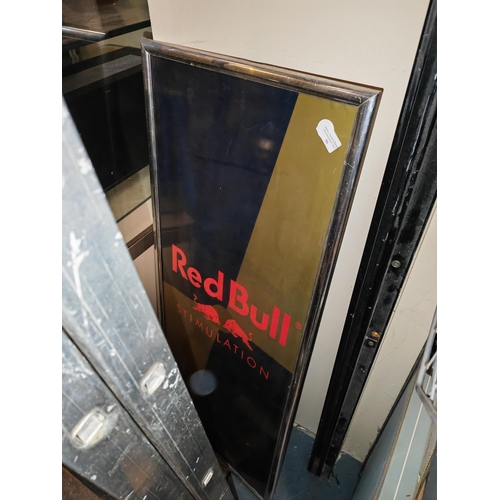 56 - Red Bull Poster - Framed