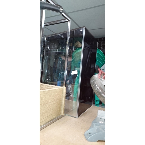 695 - Perspex Wall Display Cabinet