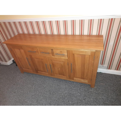 727 - Light Oak Sideboard