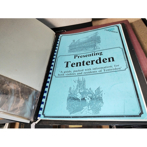 1 - A Folder Of The History Of The Tudor Rose - Tenterden