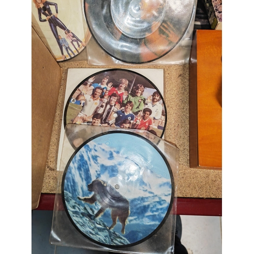 248 - 6 Single Record Picture Discs