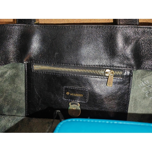 674 - Black Genuine Mulberry Bag