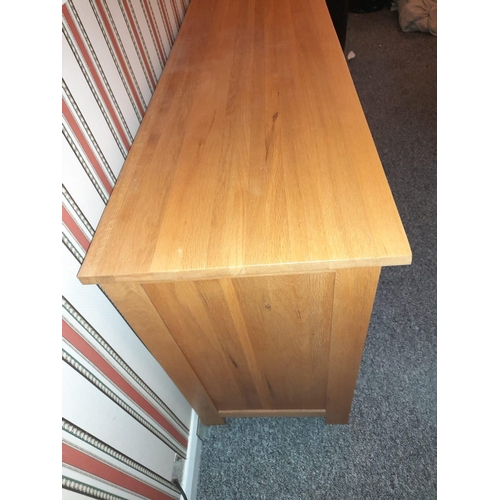 727 - Light Oak Sideboard