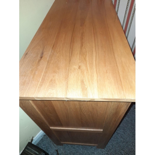 727 - Light Oak Sideboard