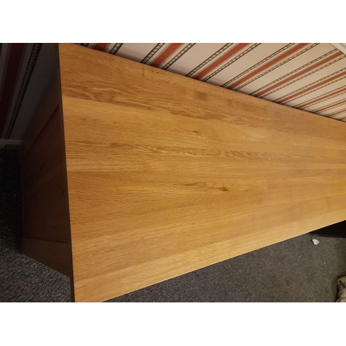 727 - Light Oak Sideboard