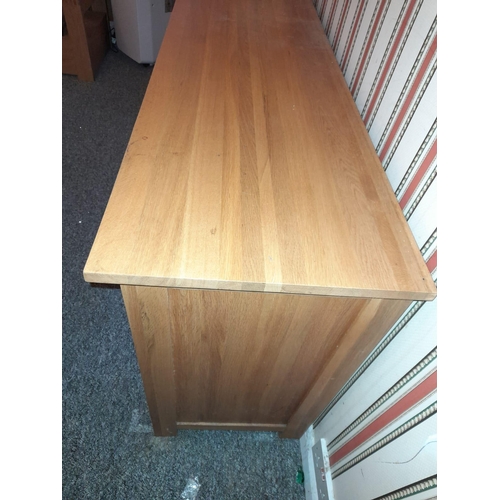 727 - Light Oak Sideboard