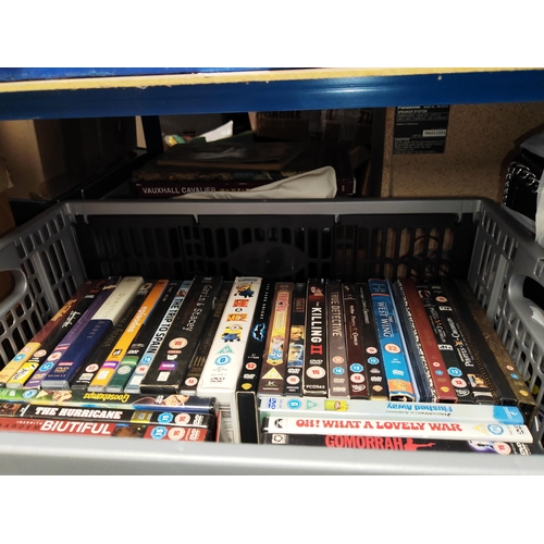 28 - Crate Of Dvd'S