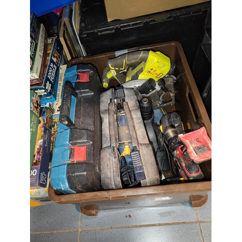 290 - Box Of Power Tools, Some Tested