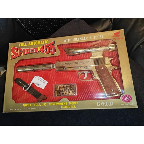 298 - Boxed Falcon Spider 455 Gun Set From 70'S