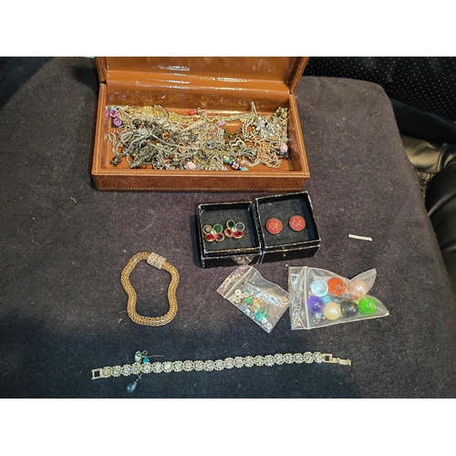 301 - Jewellery Box And Contents